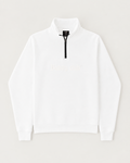 Quarter Zip White Top