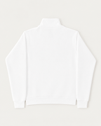 Quarter Zip White Top